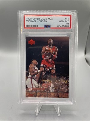 1998 Upper Deck mjx - Michael Jordan #41 PSA 10