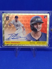 Marketplace image: 2025 Topps Chrome Platinum Trey Sweeney 1/1 Auto Superfractor Rookie