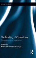The Teaching Of Criminal Law | The Pedagogical Imperatives | Gledhill (U. A.)