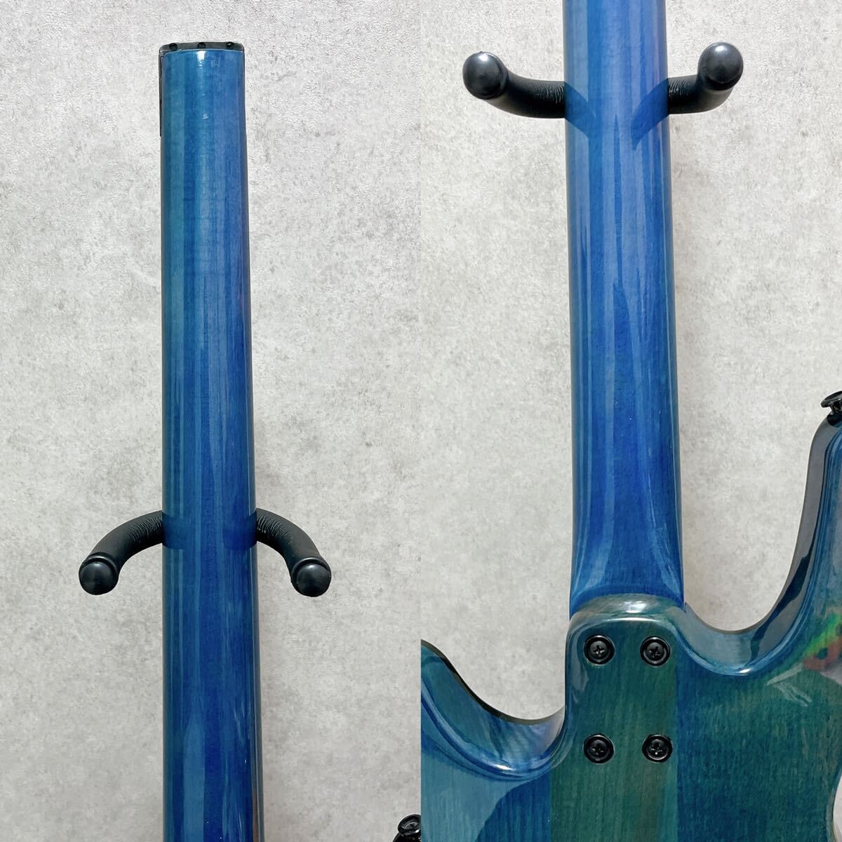Steinberger Zt3 Electric Guitar Blue Custom Trans Trem
