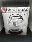 Bene Casa Espresso Set Bamboo Set 9pc 