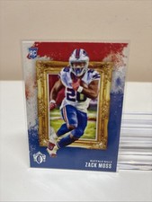 ZACK MOSS - 2020 Chronicles Gridiron Kings Rookie Card RC #GK-27. rookie card picture