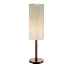 Adesso 3337-15 Hamptons 31" Table Lamp, Walnut Eucalyptus, 60W Incandescent/13W 