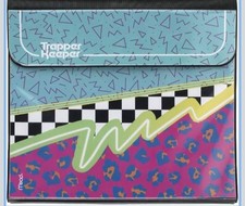 Vintage Retro 1980s Style Trapper Keeper Binder Mead W/ 2 Folders Portfolio