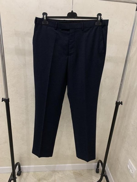 Men M&S Trousers Navy 34 / L / 50