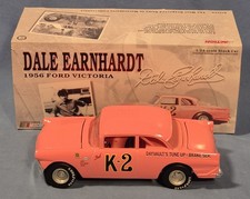 1956 Dale Earnhardt K2 Ford Victoria 1:24 Action NASCAR Diecast Pink Stock Car