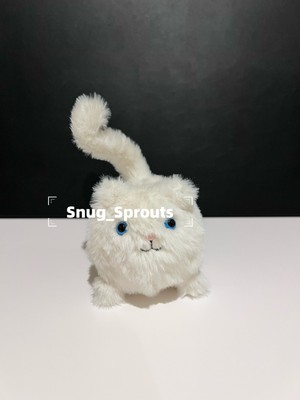 AUTHENTIC‼️ NWT Jellycat cream kitten Caboodle White Cat- Retired