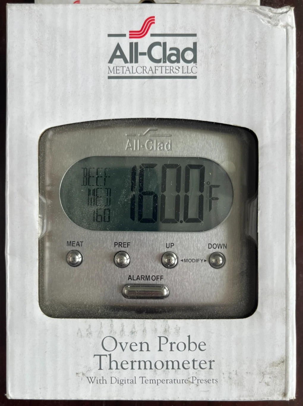 All Clad Metalcrafters Stainless Steel Oven Probe Thermometer T223
Opens in a new window or tab