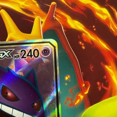 gengar pokemon card gx Gengar & Mimikyu GX #53 EXTENDED ART main image 1