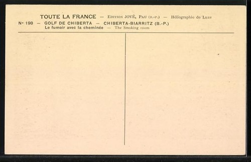 AK Biarritz-Chiberta, Hotel Golf de Chiberta, Salon  - Bild 2 von 2