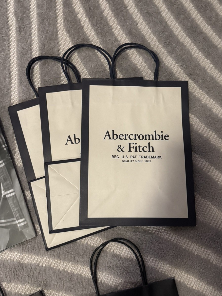 Abercrombie & Fitch Shopping Bag. A&F Lots bags. | eBay