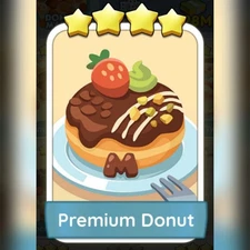 1 x Premium Donut sticker (⭐⭐⭐⭐) set 9 - Mono_poly_ Go sticker (Fast sending)