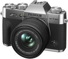 Fujifilm X-T30 II Camera with 15-45mm Lens Kit Silver  NEW SEALED  2748654