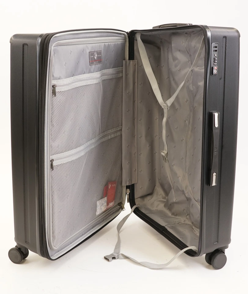 Juego de equipaje ligero Heys SpinLite de 3 piezas (negro, 21, 26 y 30 pulgadas) Foto 4 de 4