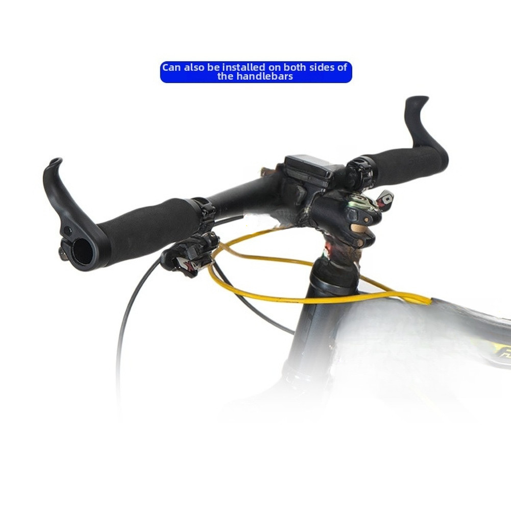 Mountain bike secondo manico maniglie pollice nylon 9,5 x 3,2 x 3 cm nero foto 4