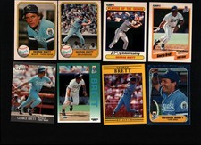 George Brett   1981 1986 1990 1991 1992 Fleer Ultra Baseball Cards