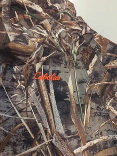 Cabelas Kids Camo Hunting Jacket Boys Small Realtree Max-5 All-weather Jacket - Picture 10 of 12