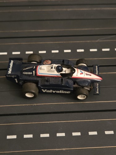 TYCO VALVOLINE STP TOSHIBA F1 INDY # 1 SLOT CAR - Picture 2 of 3
