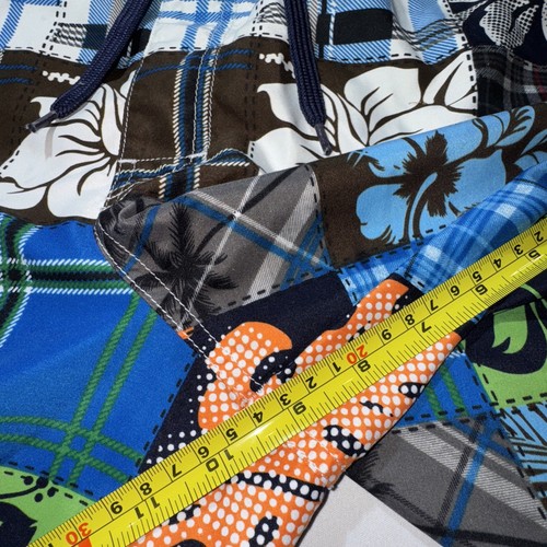 Sonoma Swim Shorts Men's Size XL Cargo Pocket Floral Pattern Hawaiian Y2K - Picture 5 of 6