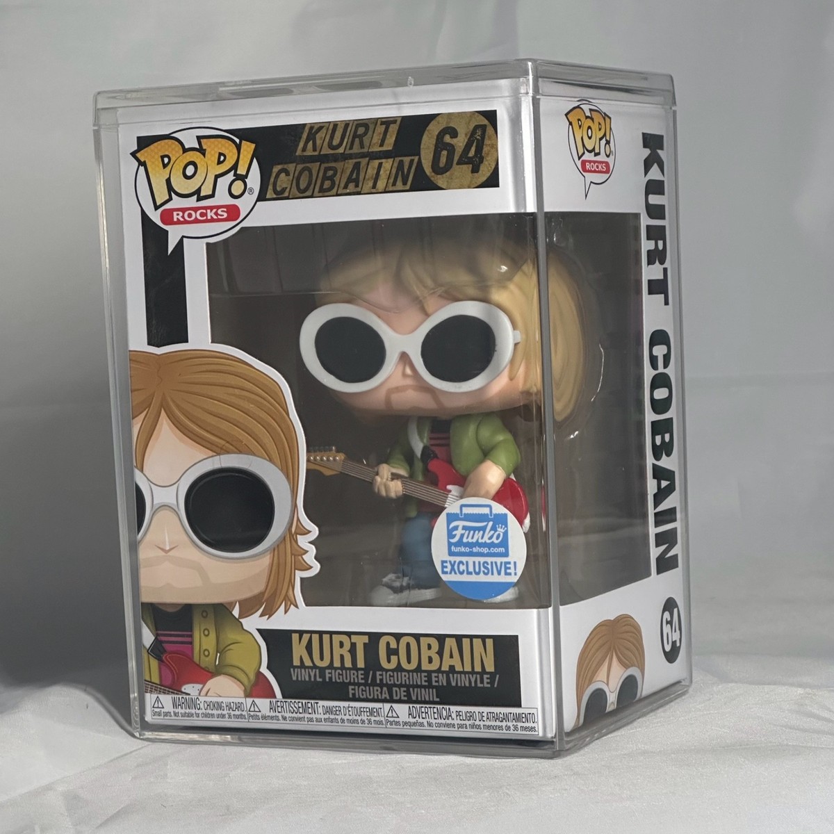 激レア Funko pop! Rocks Kurt Cobain #64