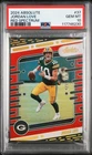 2024 Panini Absolute Football Spectrum Red Jordan Love #37 PSA 10