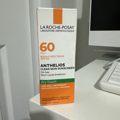 La Roche-Posay Anthelios Clear Skin SPF60 Dry Touch Sunscreen 1.7oz