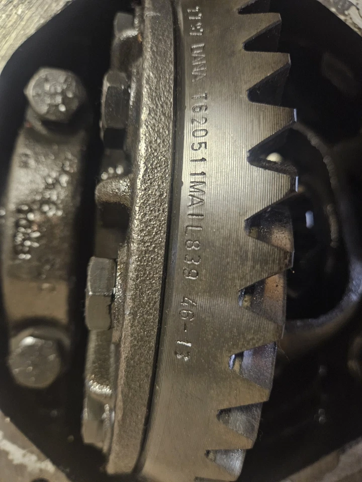 OEM 1997 FORD F250 3.55 DANA 50 4X4 FRONT AXLE DIFFERENTIAL ASSEMBLY OBS - Image 3 of 4