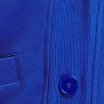 Cárdigan inicial con apliques de algodón Reebok para mujer talla XL Team Foto 2 de 3