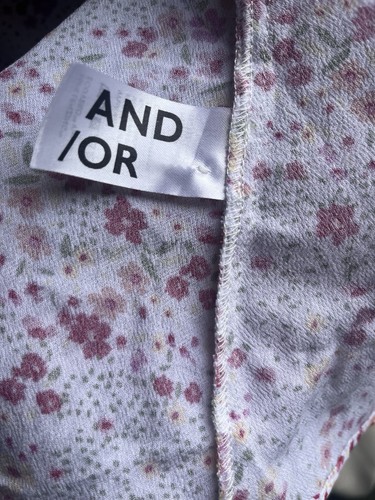 And/Or Multicolour Floral Women's Dress Size 12. V neck. - Picture 11 of 12
