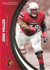 John Miller Louisville 2016 Panini Team Collection RC #24