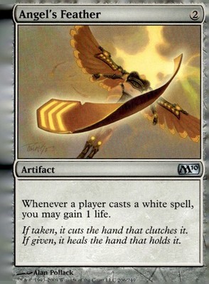 Magic 2010 (M10) #206 Angel's Feather