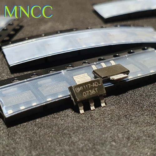 1 x BM1117-ADJ LDO Voltage Regulator Adjustable 1A SOT-223 IC Bookly ...