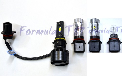 LED Kit G8 100W PSX26W 4300K Stock Two Bulbs Fog Light Replacement Upgrade Lamp - Picture 4 of 12