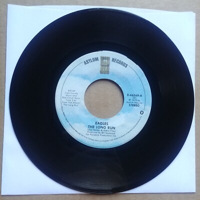 EAGLES The Long Run/The Disco Strangler 45 7'' POP CLASSIC ROCK Record Vinyl