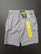 NWT Hurley Youth Boy's Hybrid Shorts Grey Small 7/8