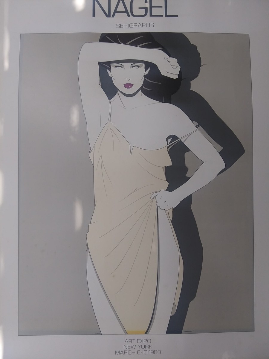 【専用】80s Patrick Nagel アートワーク フレーム付き 専用】80s Patrick Nagel アートワーク フレーム付き