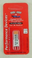 JR Single Conversion 72Mhz FM Transmitter/Receiver Crystal Set Channel 24 72.270