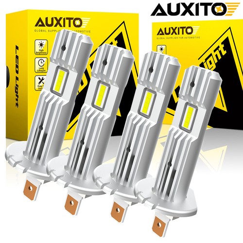 AUXITO 4x H1 Super Bright LED Headlight Fog Driving DRL Bulbs Kit 6500K White - Imagen 1 de 20
