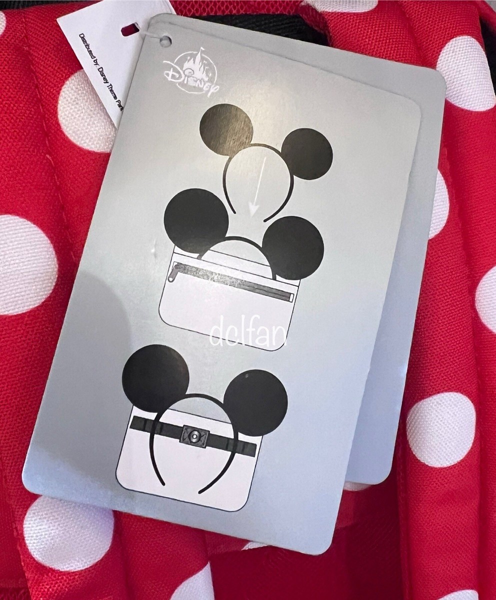 2025 Disney Parks Minnie Mouse Polka Dot Headband Holder Red  display picture 3