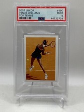 2007 Luxor Top Tennis #190 Venus Williams PSA 9 (Top Pop, Pop 1)
