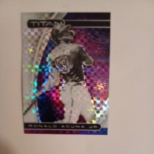 2021 Chronicles Titan Baseball - Ronald Acuna Jr. Building Blocks Prizm #2