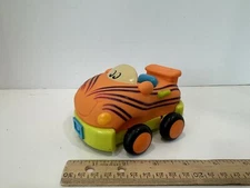 Just B Pull-Back Tiger Car Vehicle Toys Softer for Baby/Toddler My B Toys