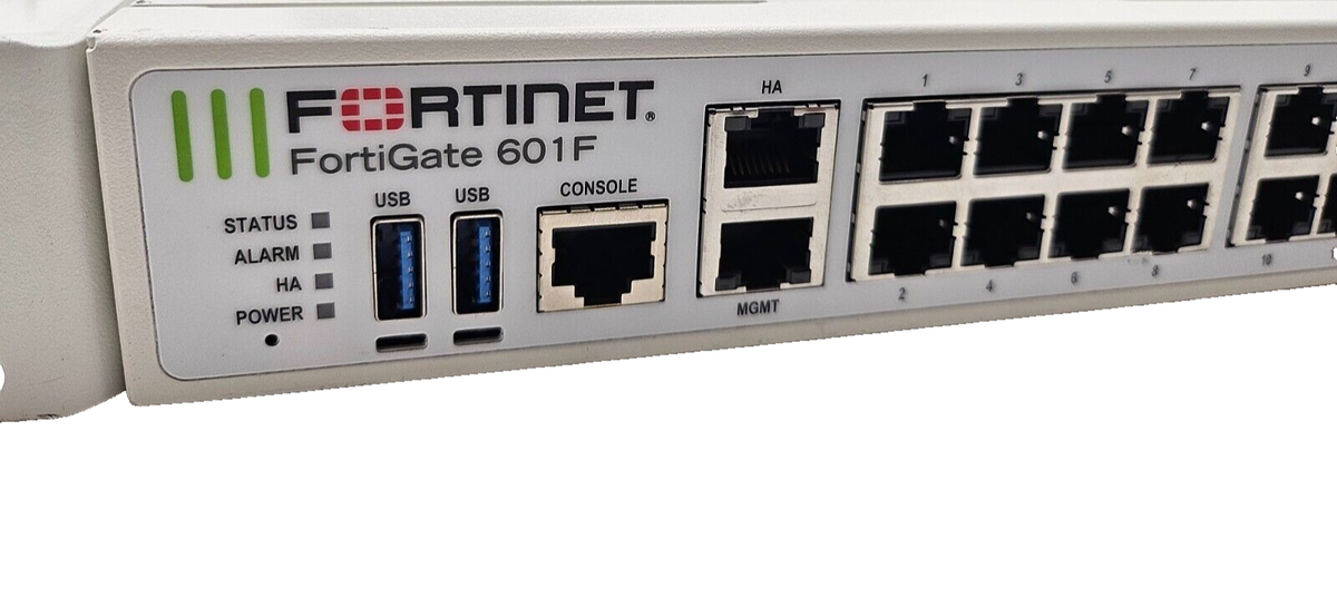 Fortinet FG-601F Fortigate 601F Next Generation Firewall Fortinet FG-601F Fortigate 601F Next Generation Firewall