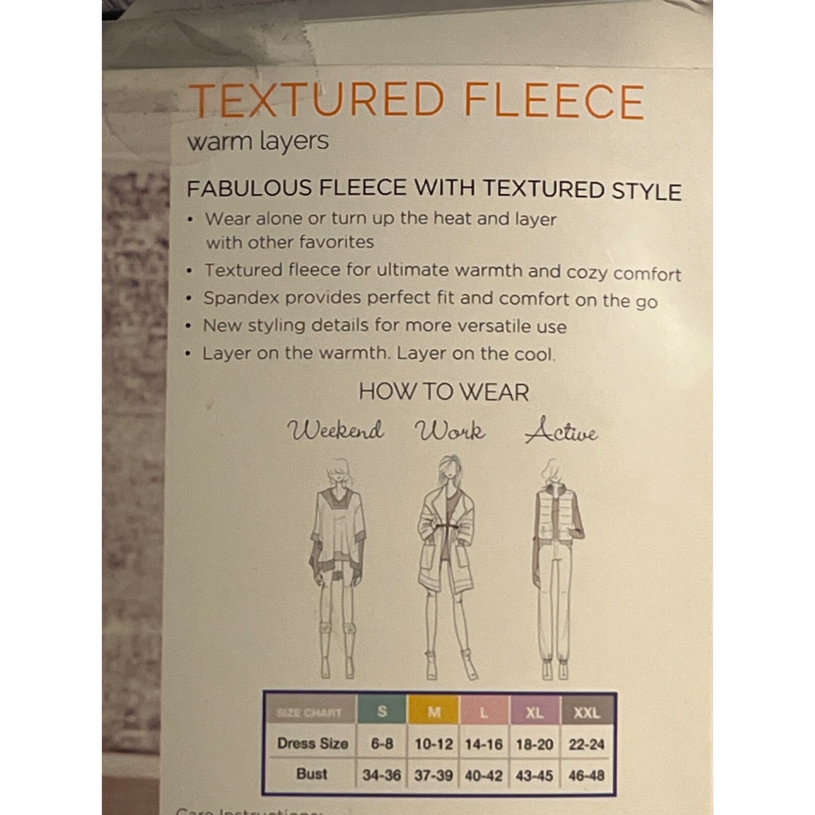 Warm Essentials by Cuddl Duds Women's Fleece Thermal Long Sleeve Shirt