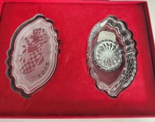 Waterford Crystal 2005 Songs of Christmas Collection Music Box Final Edition New