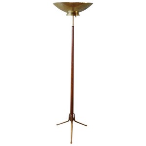Mid Century Modern Torchiere Floor Lamp by Gerald Thurston for ... Mid Century Modern Torchiere Floor Lamp by Gerald Thurston for ...