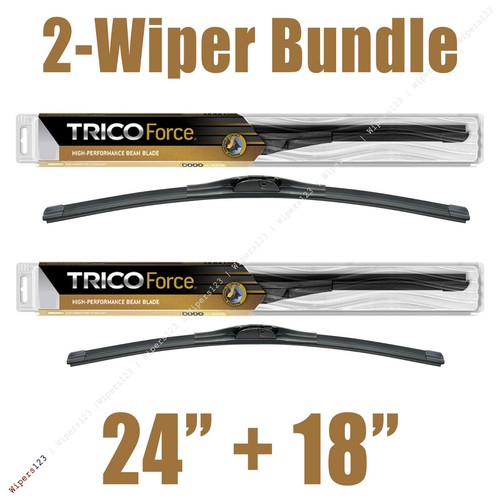 2Wipers 24" + 18" Trico Force AllSeason Beam Wiper Blades 25240