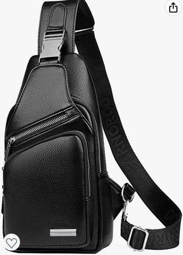 BN Leathario Men's leather Sling, Crossbody, Shoulder Bag