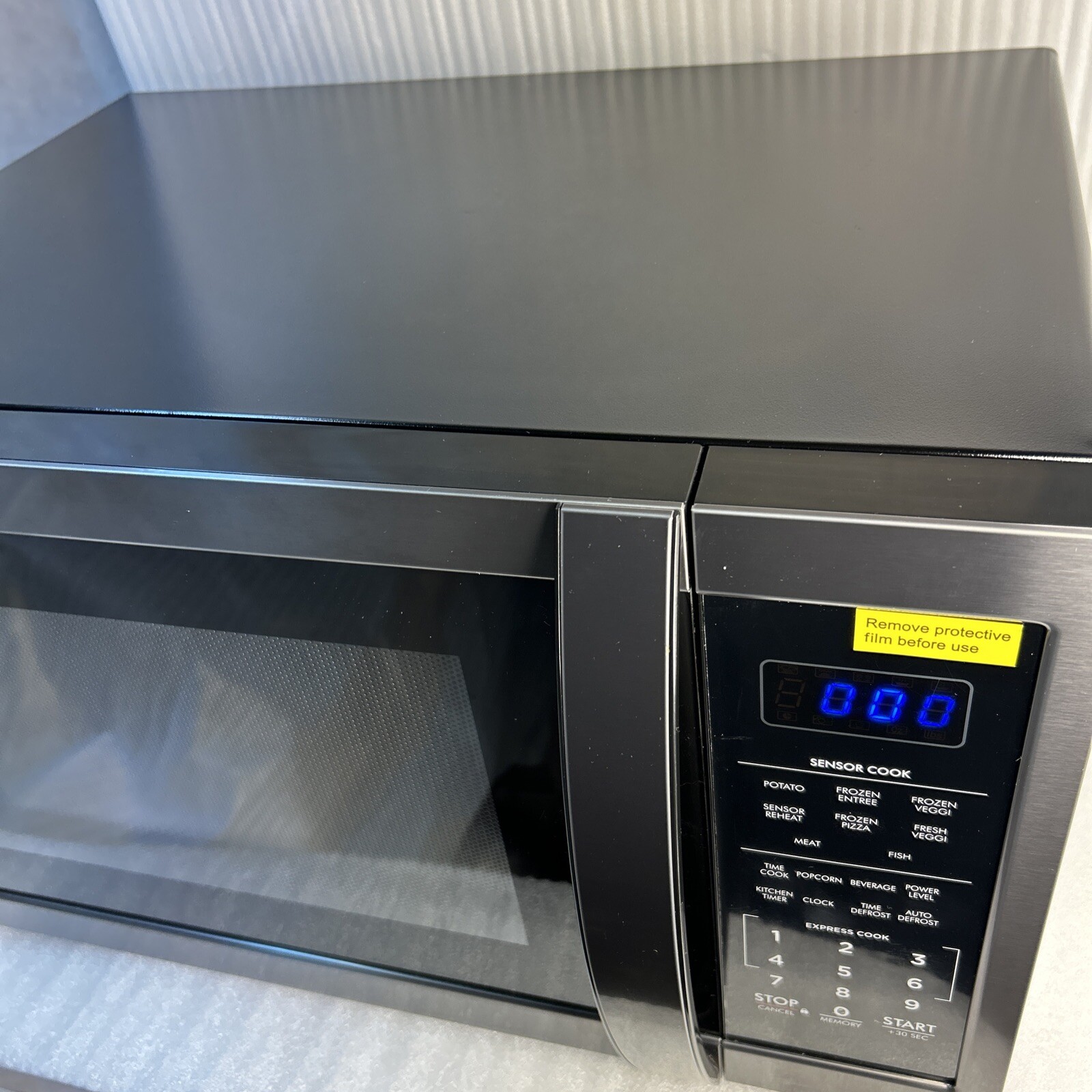 Sharp SMC1452CH, 1.4 Cu Ft 1100W Countertop Microwave Oven Black