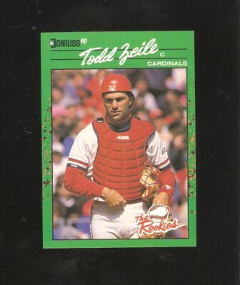 todd zeile 1990 the rookies,u. cal la,william s hart hs santa clarita,cards mlb